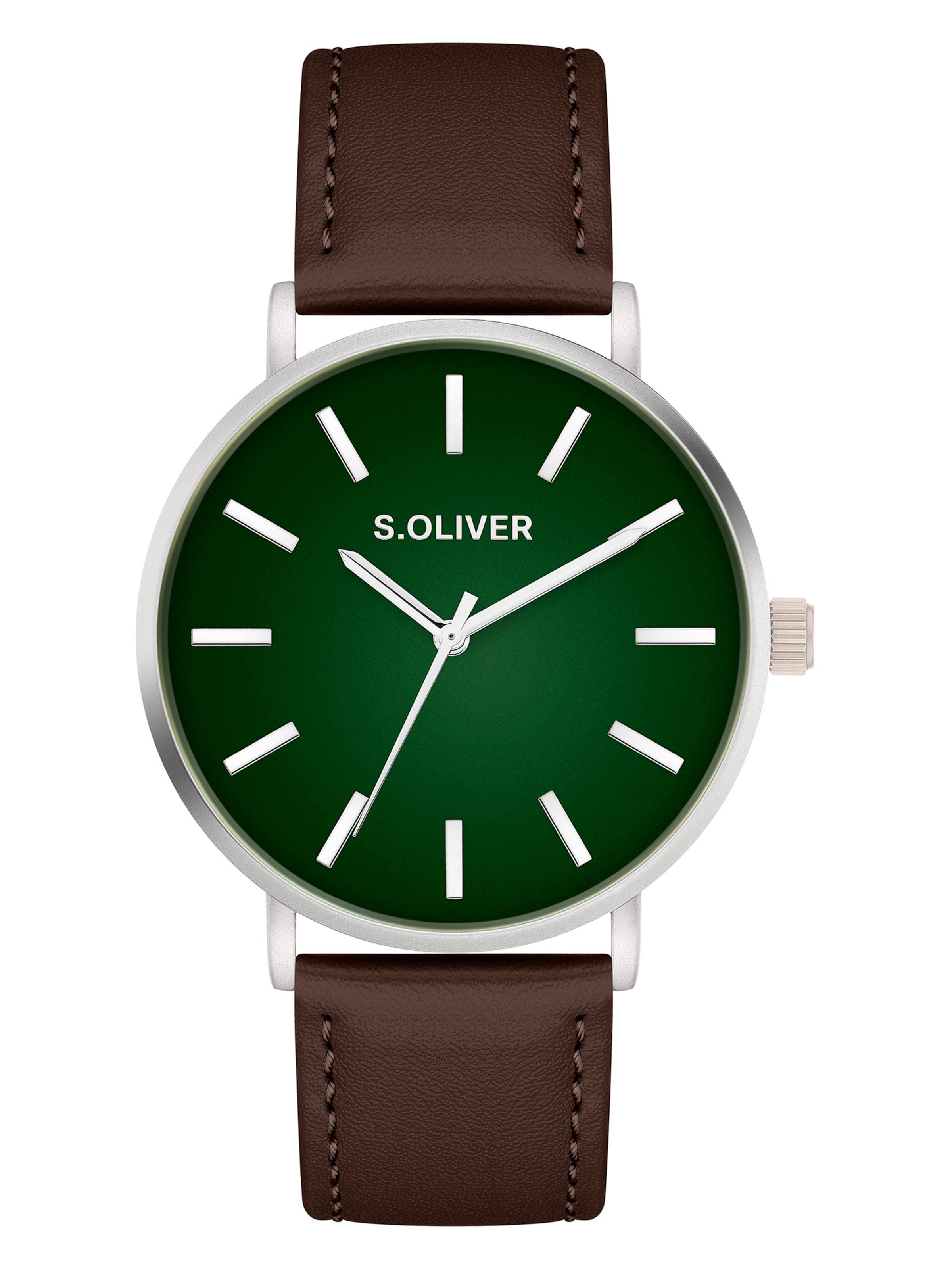 s.Oliver Analog Watch in Brown, Item view