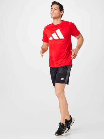 Maglia funzionale 'Free Lift' di ADIDAS PERFORMANCE in rosso