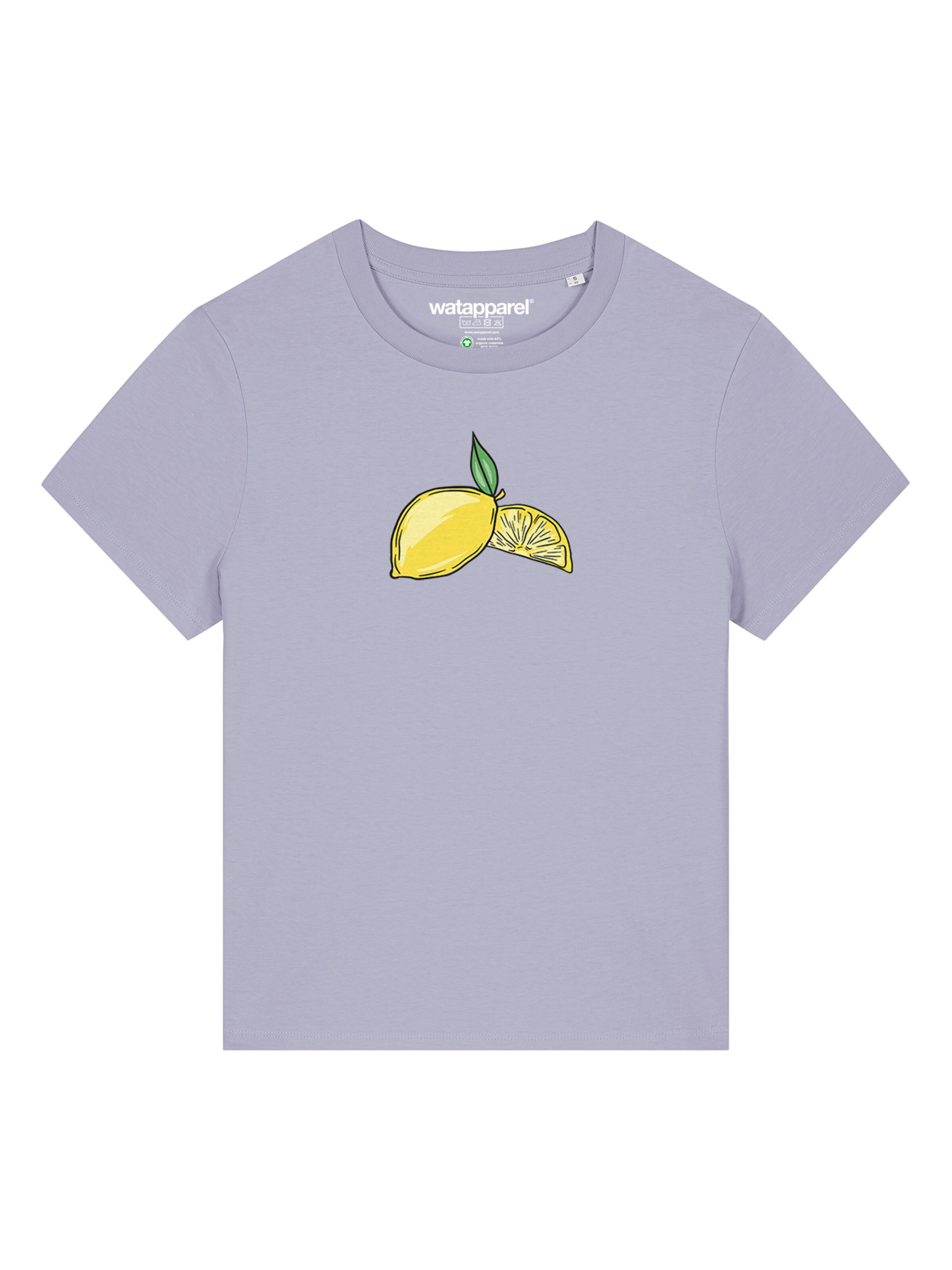Watapparel Shirt 'Lemon' in Purple: front