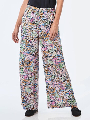 Goldner Wide leg Pants in Mixed colors: front