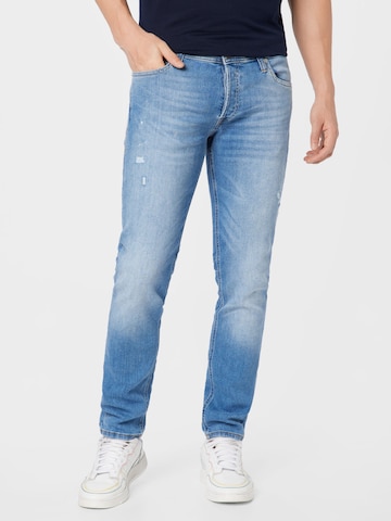 JACK & JONES Slimfit Jeans 'Glenn' i blå: forside