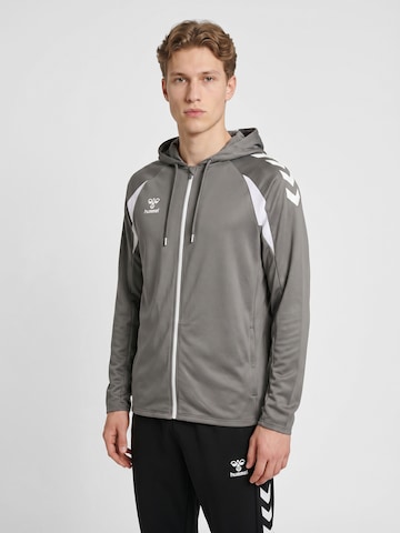 Veste de survêtement 'Core 2.0' Hummel en blanc : devant