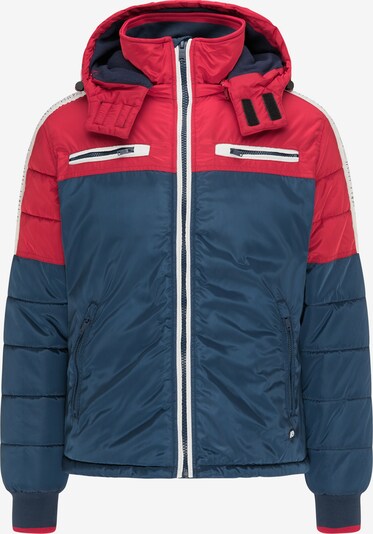 Petrol Industries Jacke in blau / nachtblau / rot / weiß, Produktansicht