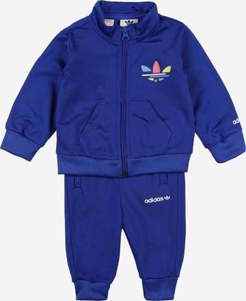 ADIDAS ORIGINALS Sweatsuit 'Adicolor' in Blue: front