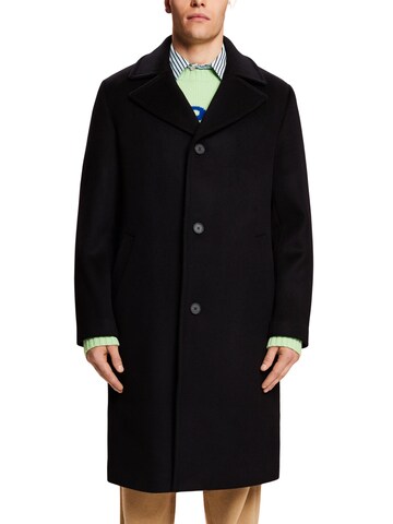 ESPRIT Between-Seasons Coat in Black: front