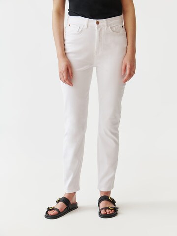 TATUUM Regular Jeans 'Romiki 1' in White: front