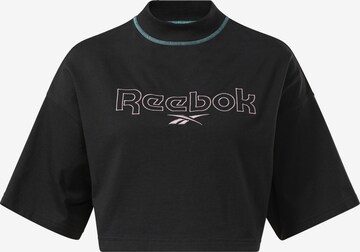 Reebok Classics Shirt in Zwart: voorkant