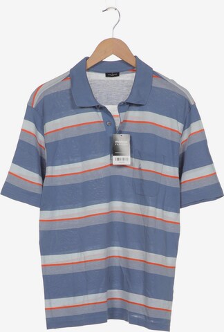 HECHTER PARIS Shirt in M-L in Blue: front