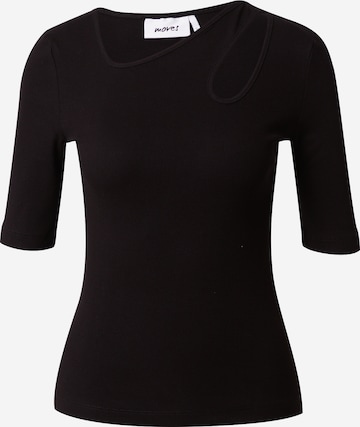 Moves Shirt 'luvie' in Black: front