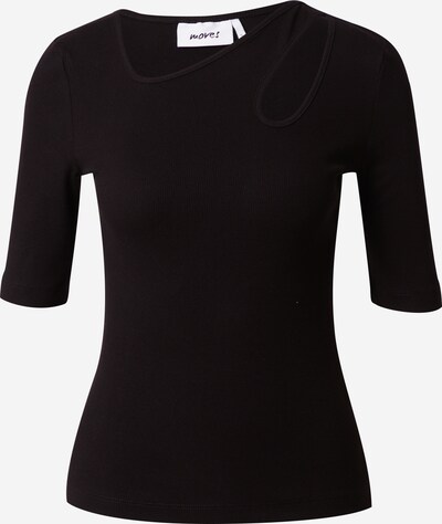 Moves T-shirt 'luvie' en noir, Vue avec produit