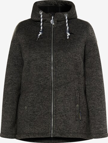 Schmuddelwedda Fleece jacket in Grey: front