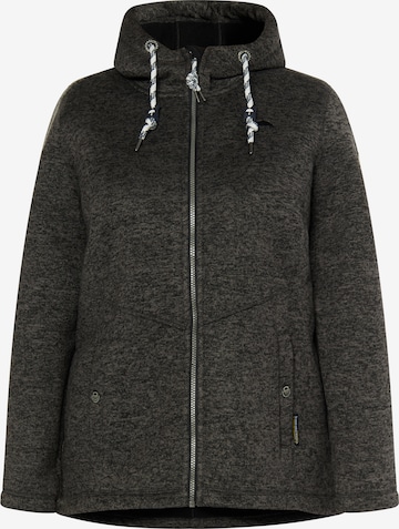 Schmuddelwedda Fleece jacket in Grey: front