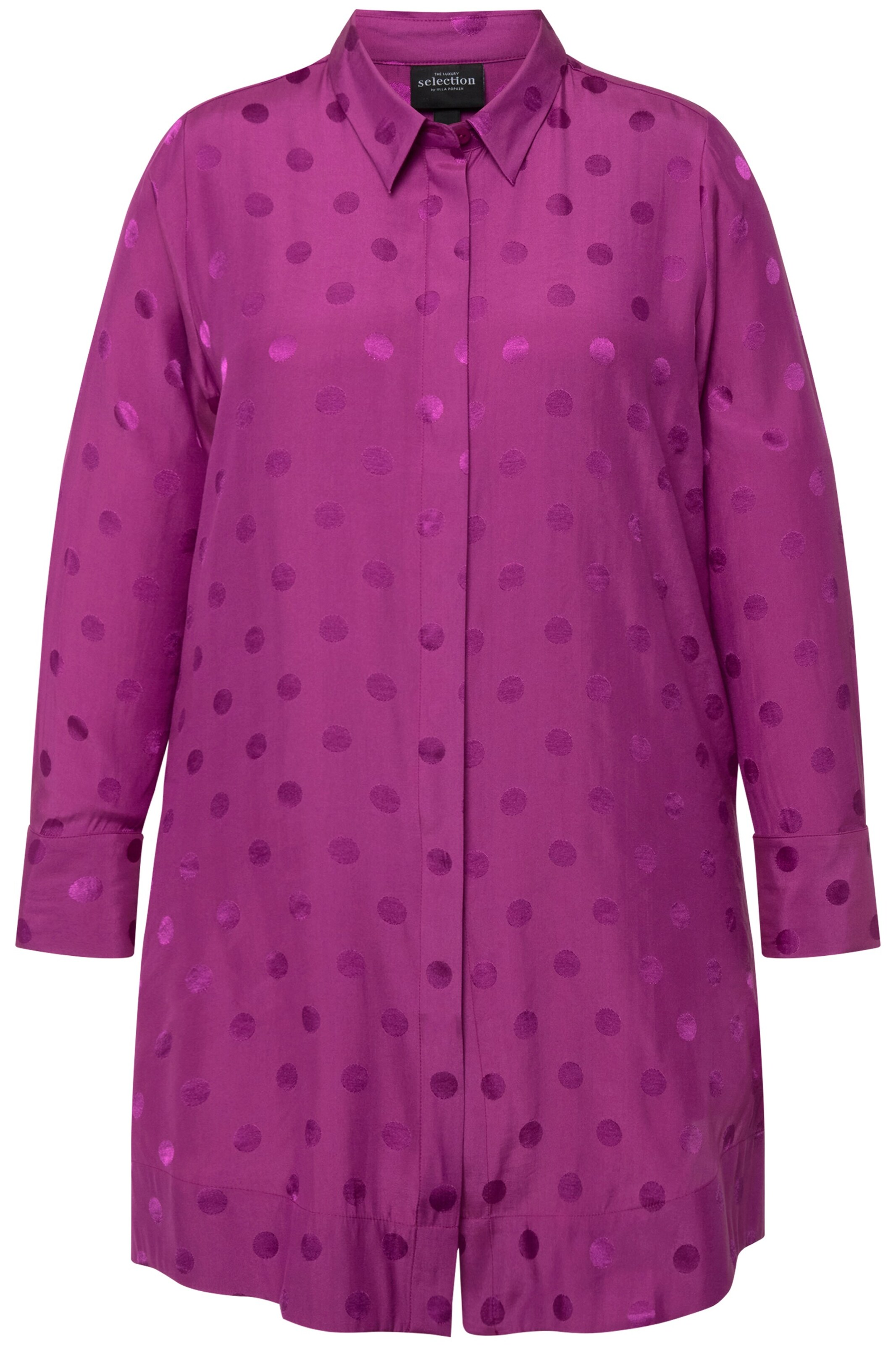 Ulla Popken Blouse in Purple: front