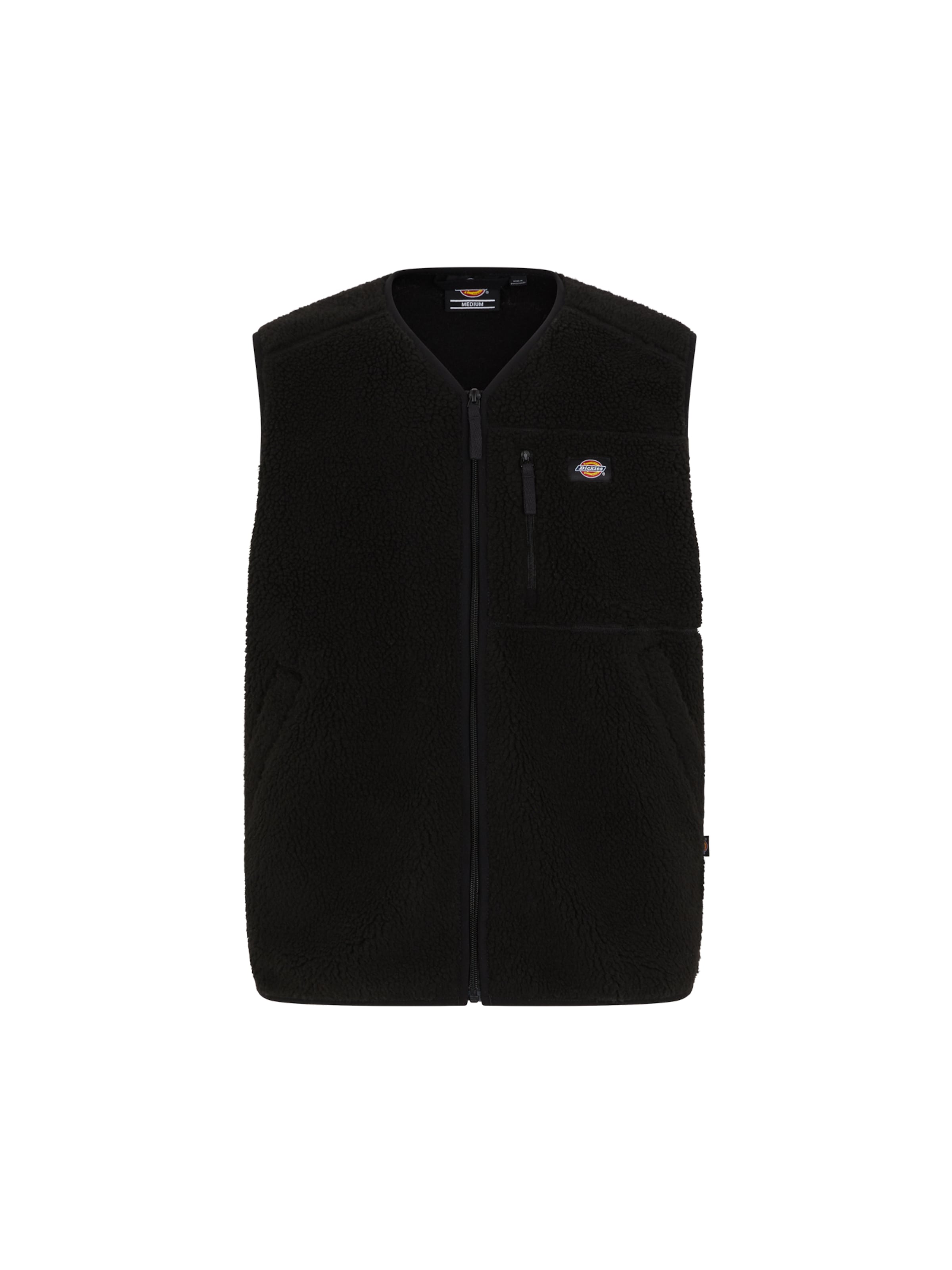 DICKIES Жилетка 'MOUNT HOPE' в Черный: спереди