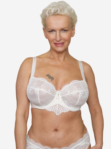 Soutien-gorge 'Lilou' SugarShape en blanc : devant