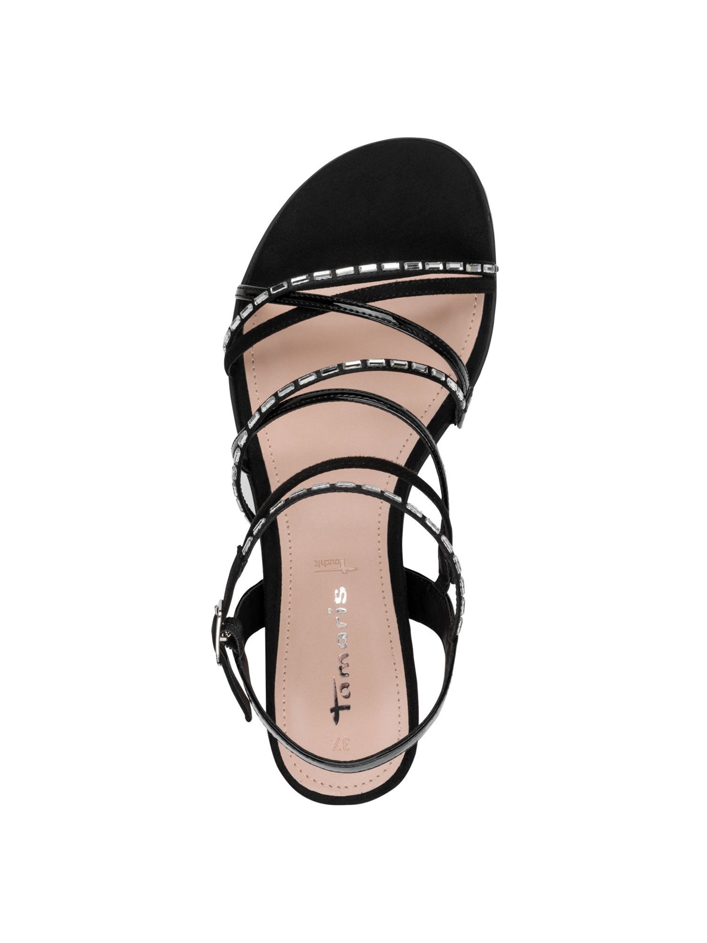 Sandales Tamaris en noir