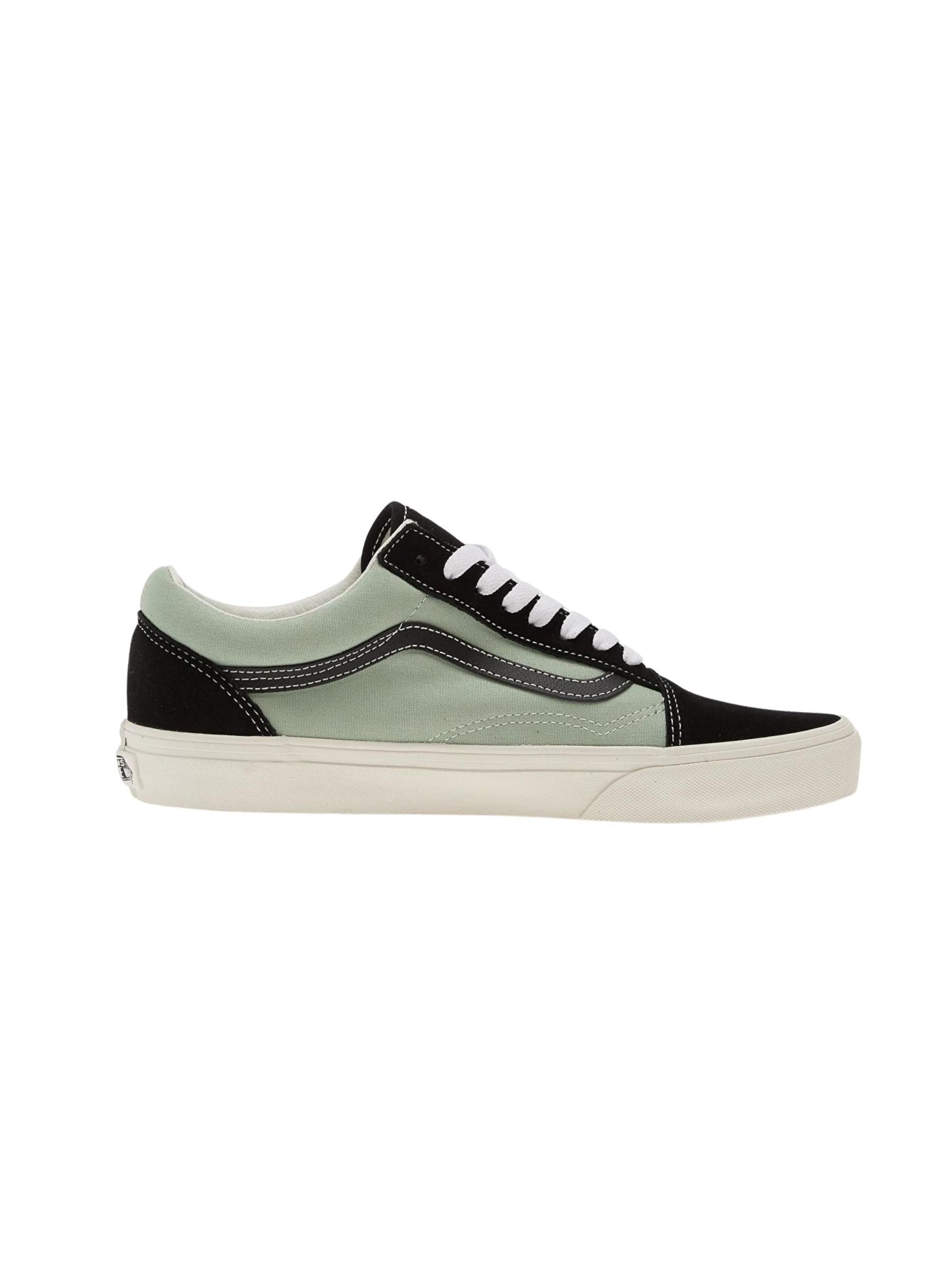 Chaussure à lacets 'OLD SKOOL BASI' VANS en vert : devant