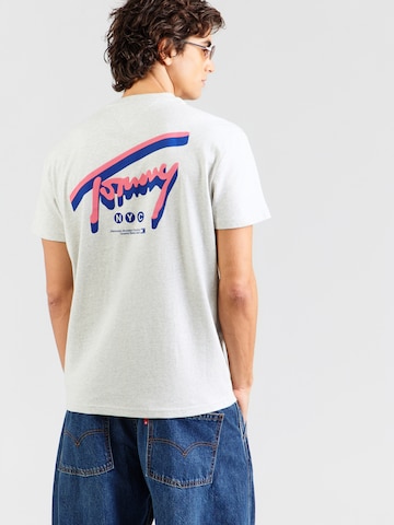 pelēks Tommy Jeans T-Krekls: no priekšpuses