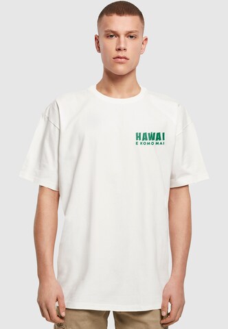 Merchcode Tričko 'Hawai' – bílá: přední strana