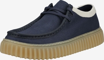 Mocassin CLARKS en bleu : devant
