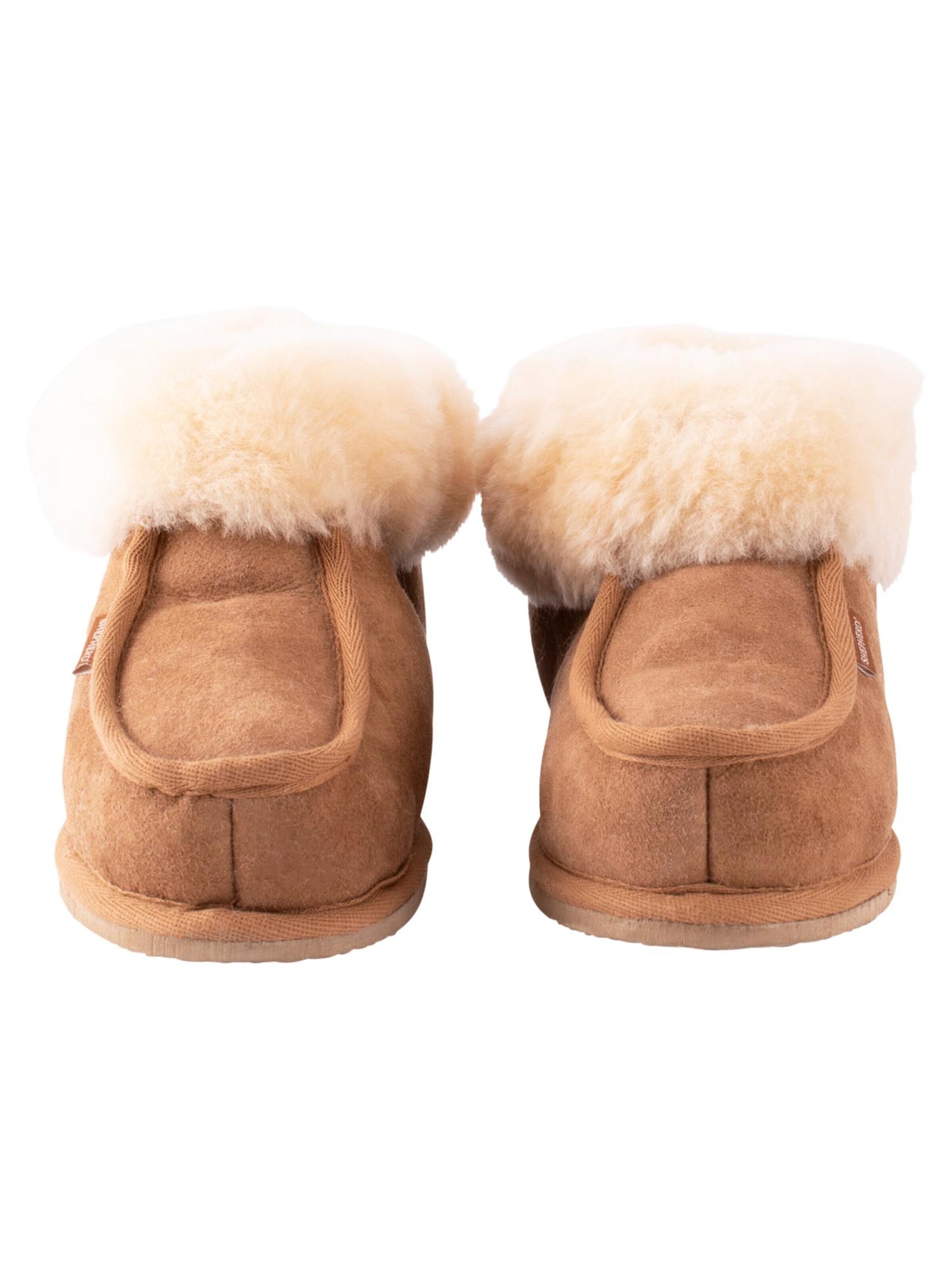 SHEPHERD Huisschoenen 'Lena' in Bruin