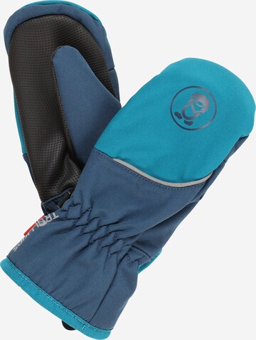 TROLLKIDS Athletic Gloves 'Tunga' in Blue: front
