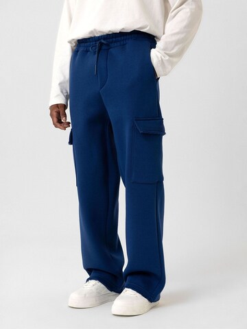 Loosefit Pantalon cargo 'Artur' Dandalo en bleu