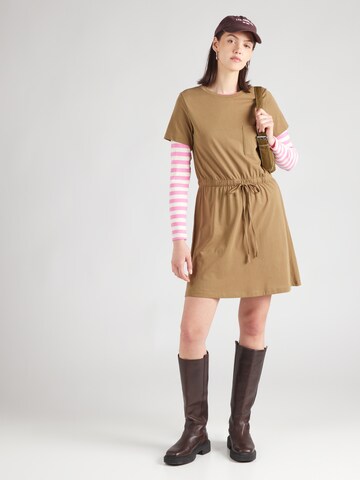 VILA Dress 'VIPIA' in Brown