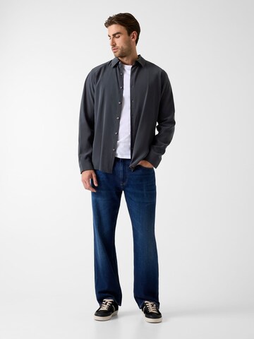 GUESS Regular Fit Hemd in Grau
