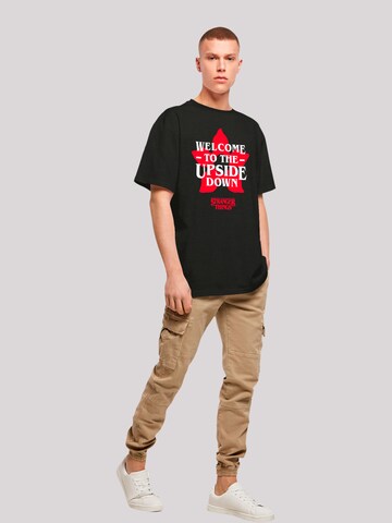 F4NT4STIC T-Shirt 'Stranger Things Upside Down Dreams Netflix TV Series' in Schwarz