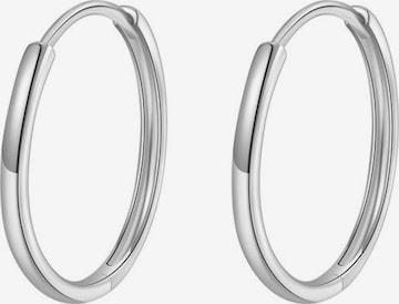 Dear Me Oorbellen 'Flare M' in Zilver: voorkant