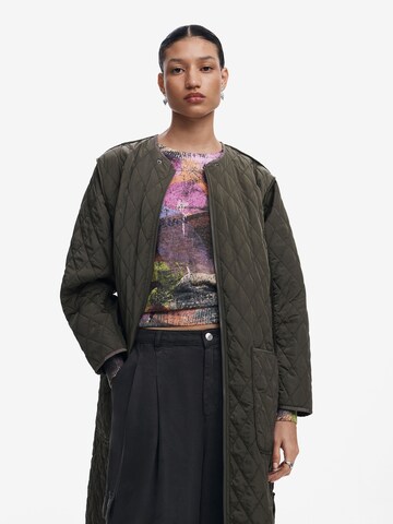 Manteau mi-saison Desigual en vert