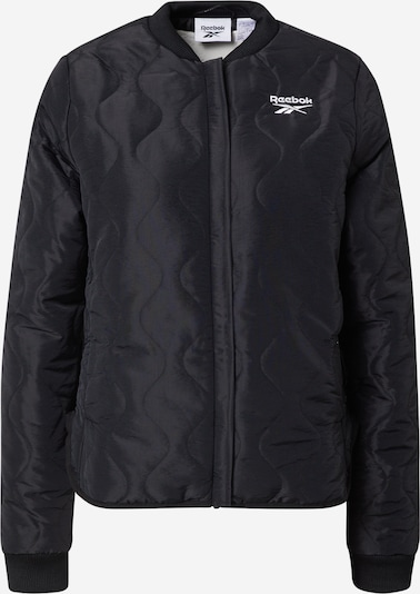 Reebok Classics Veste mi-saison en noir, Vue avec produit