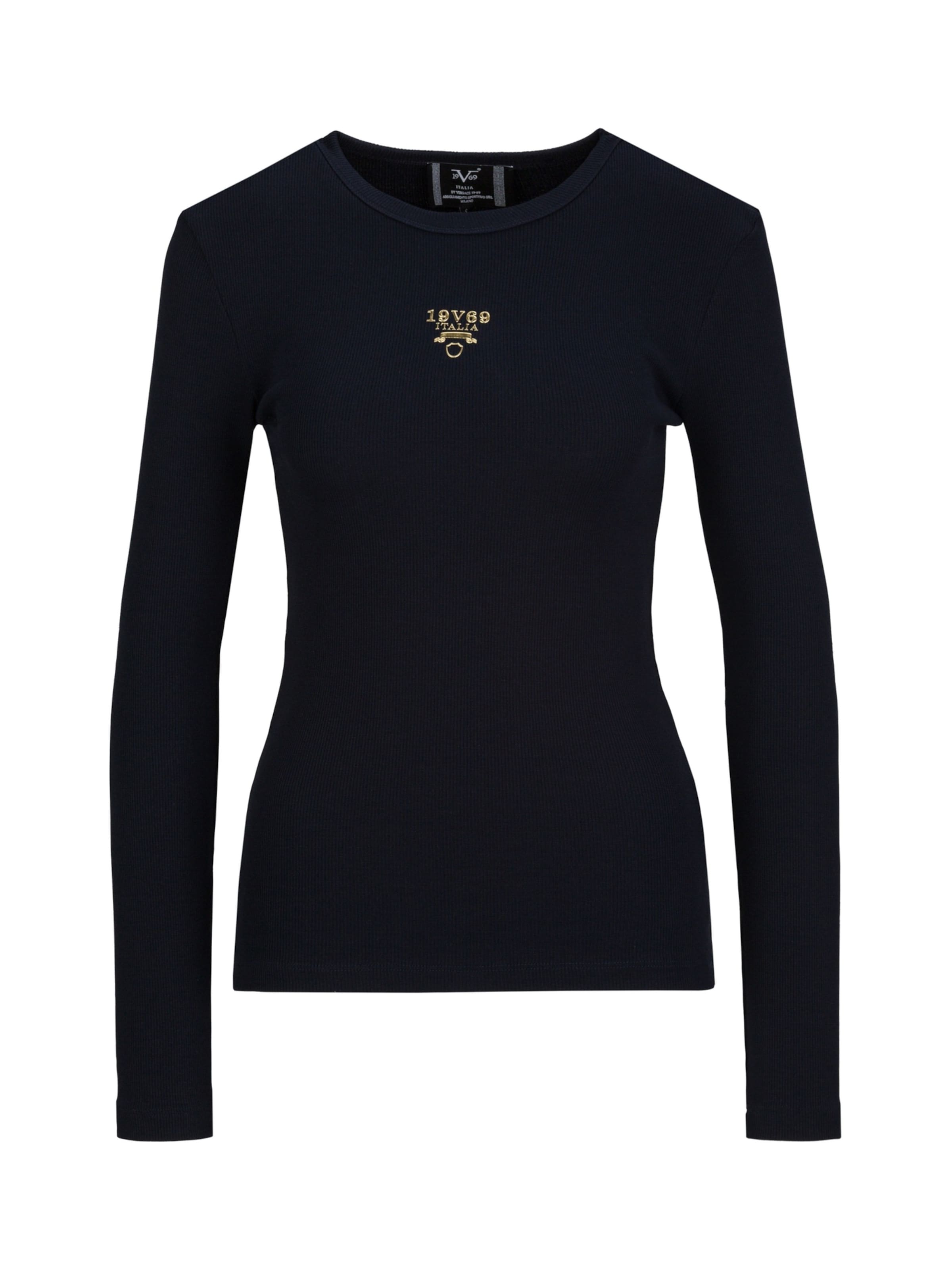 19V69 ITALIA Shirt in Blue: front