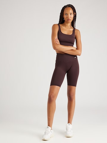 aim'n Skinny Sportbroek in Bruin