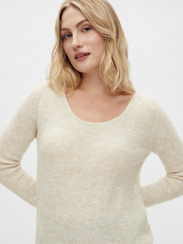 VILA Sweater in Beige