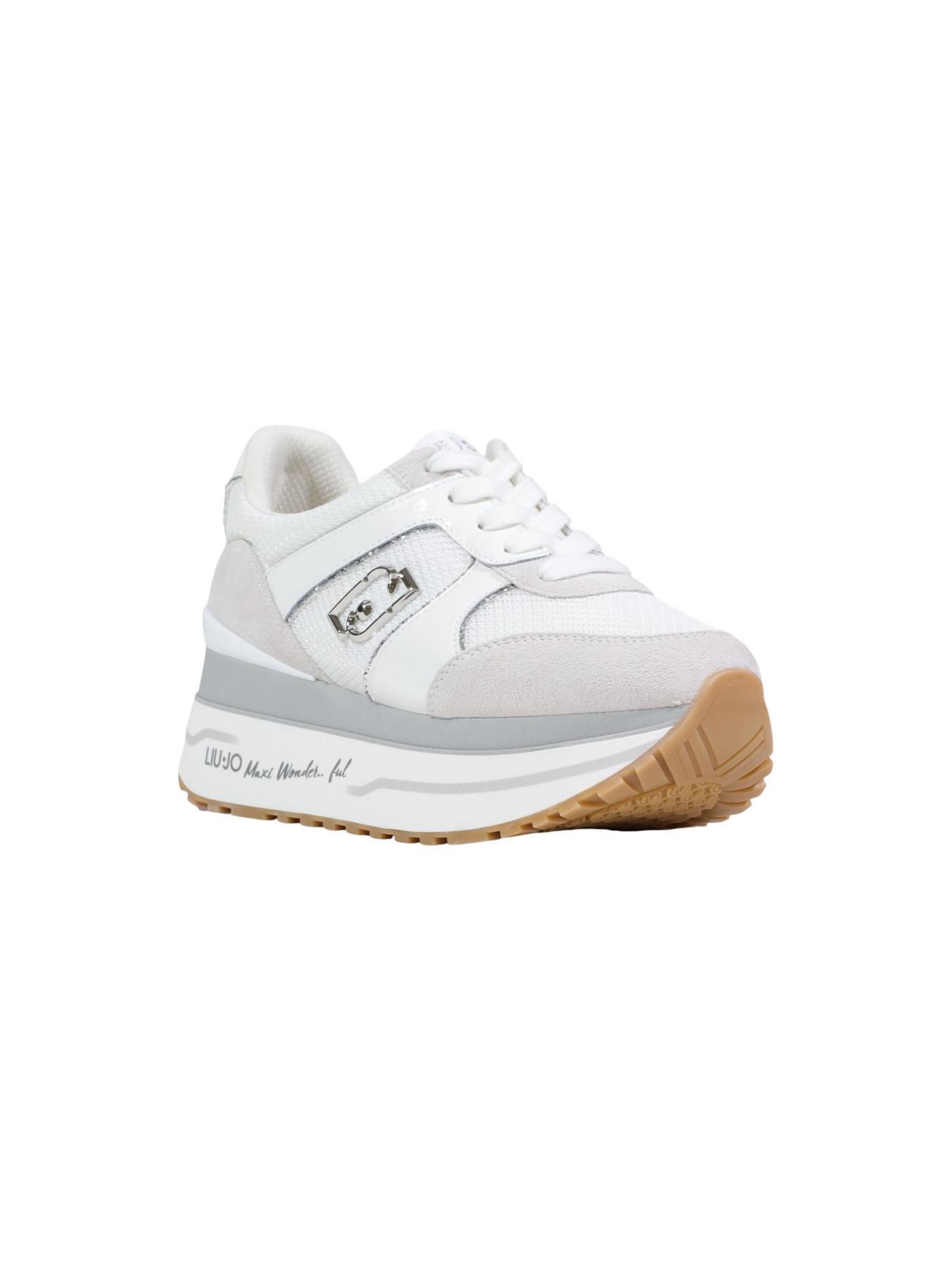 Liu Jo - Zapatillas deportivas bajas 'LIU JO MAXI WONDER PLUS 02 BA6019PX805' en blanco