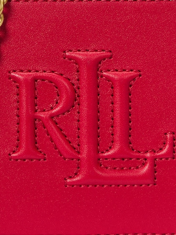 Borsa a tracolla di Lauren Ralph Lauren in rosso