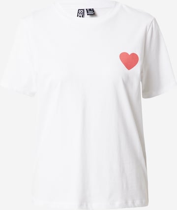 PIECES Shirt 'VANNA' in White: front