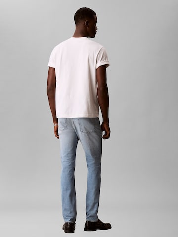 Coupe slim Jean Calvin Klein Jeans en bleu