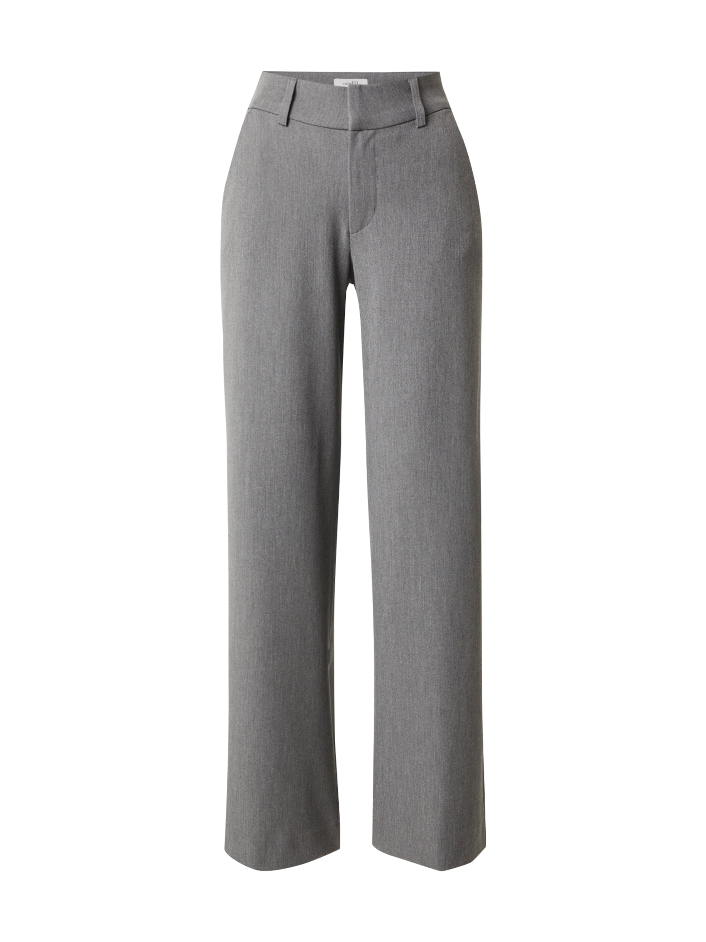 mbym Wide leg Trousers 'Gennie' in Grey: front
