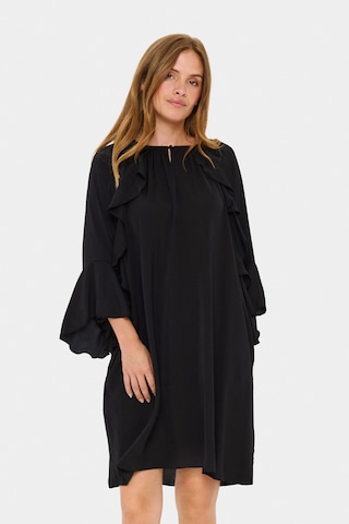 SAINT TROPEZ - Vestido 'MelanieSZ' en negro: frente
