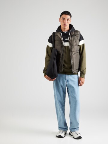 INDICODE JEANS Sweatshirt 'Victoran' in Schwarz