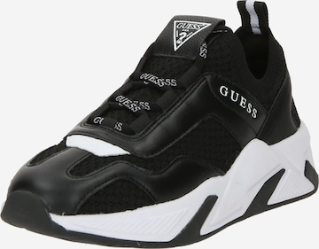 GUESS Sneakers 'GENIVER2' in Black: front