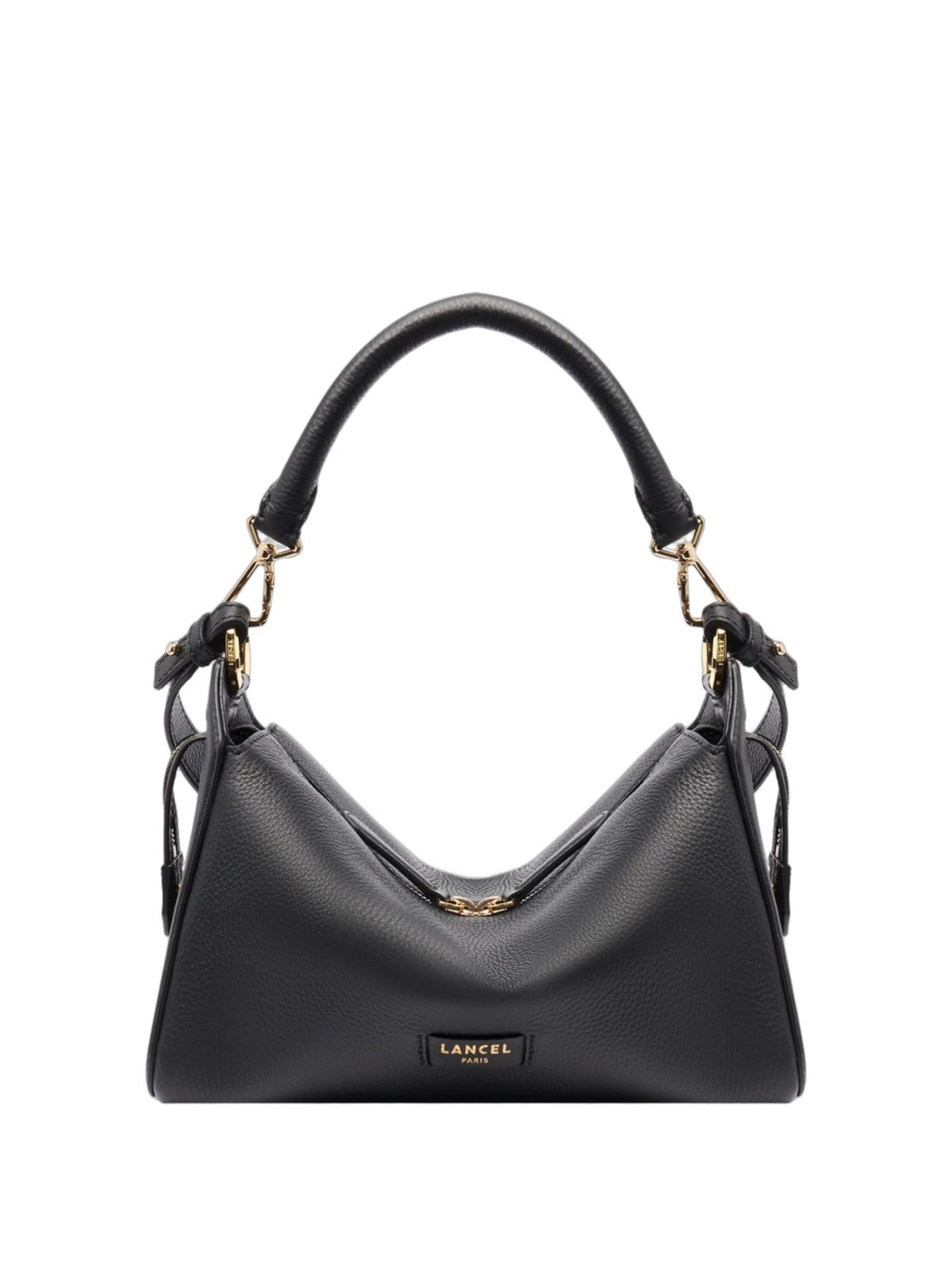 Borsa a spalla di Lancel in nero: frontale