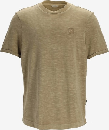 CHASIN' Shirt 'Brody Slub' in Brown: front