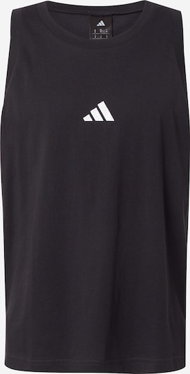 Sportiniai marškinėliai iš ADIDAS SPORTSWEAR, spalva – juoda / balta, Prekių apžvalga