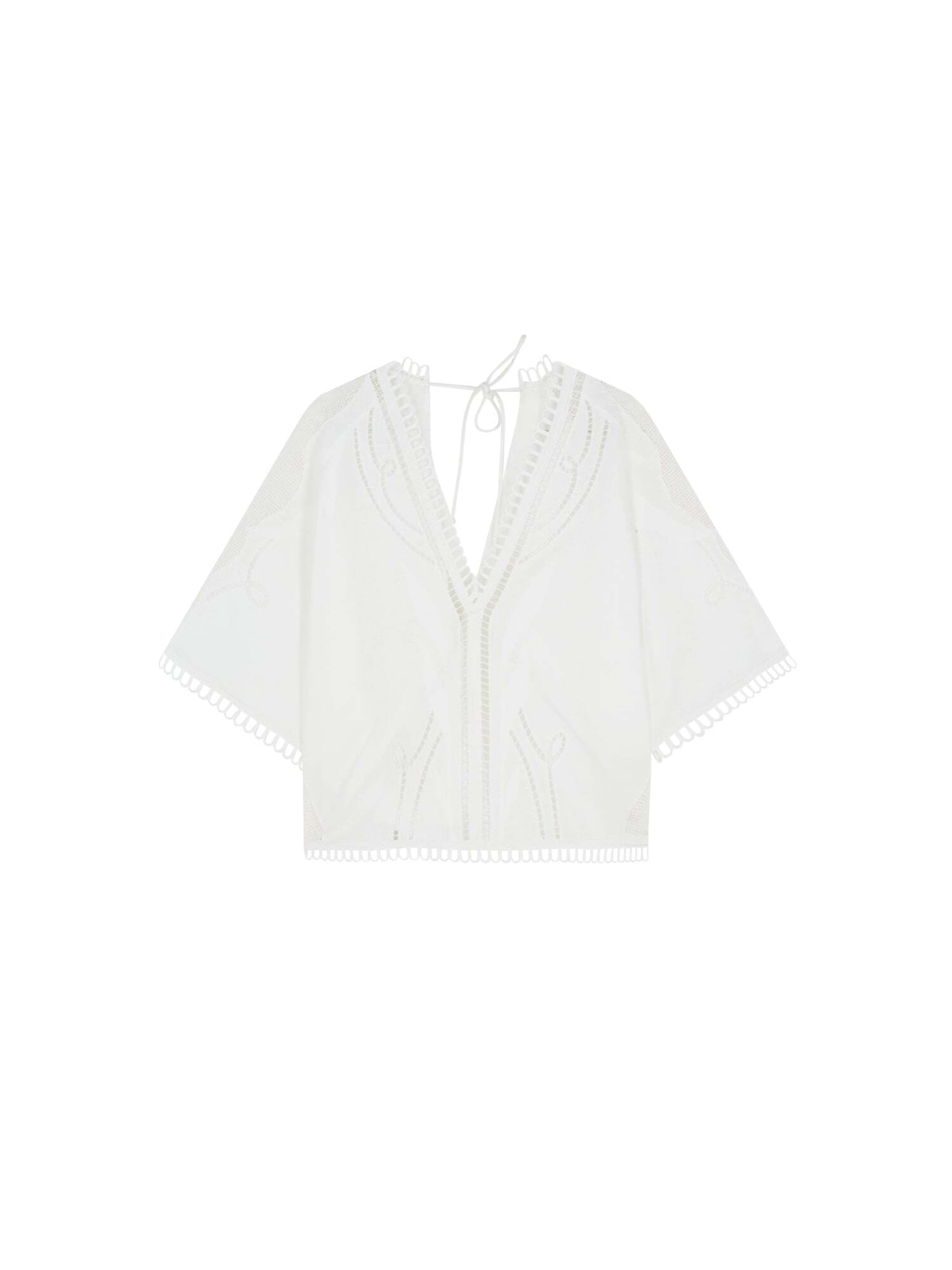 Scalpers Αθλητική φανέλα ' ' σε λευκό: μπροστά