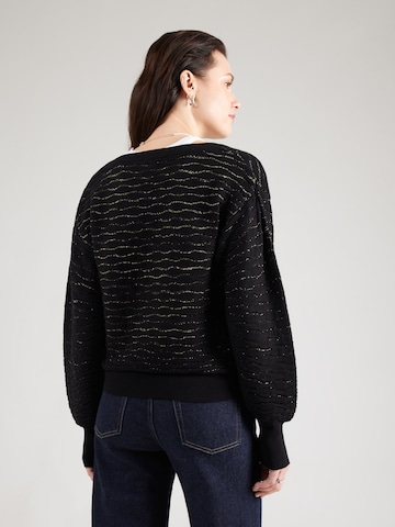 ABOUT YOU Πουλόβερ 'Jane' σε μαύρο