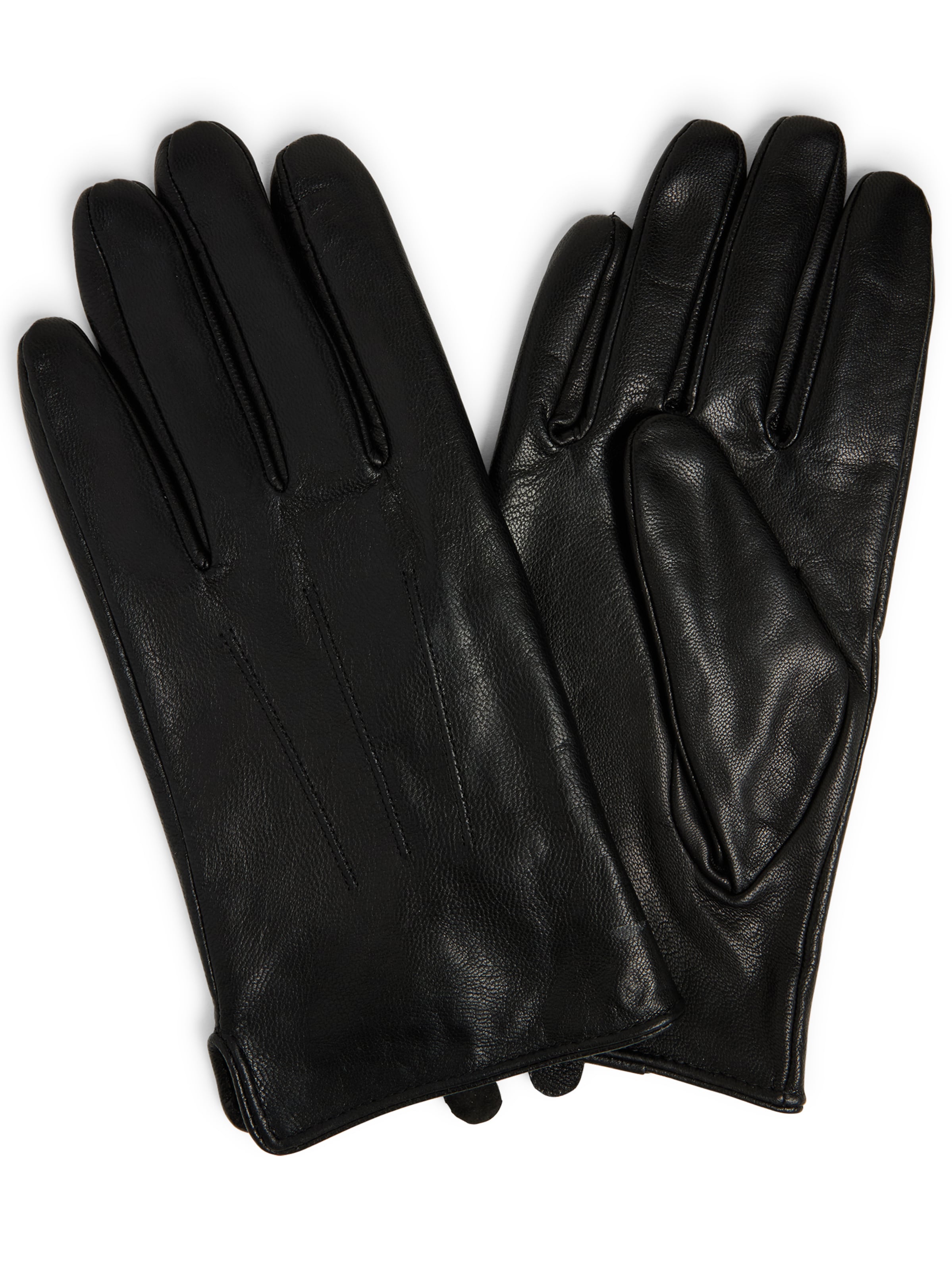 eem Fingerhandschuhe in Schwarz: Vorderseite